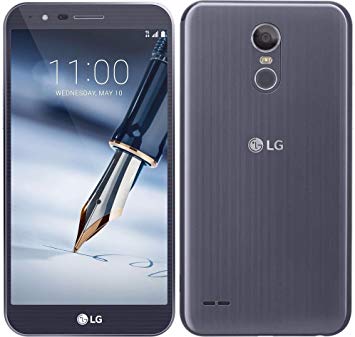 LG Stylo 3 - 16 GB - Titan Gray - Cricket Wireless - GSM - Click Image to Close